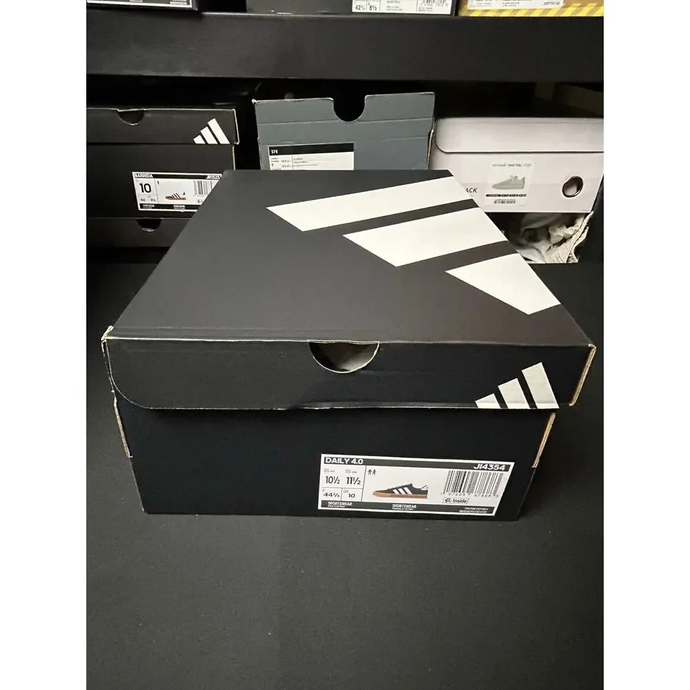 adidas Daily 4.0 Black Gum / $70 Retail!! / Size 10.5M (11.5W)  / Brand New!!